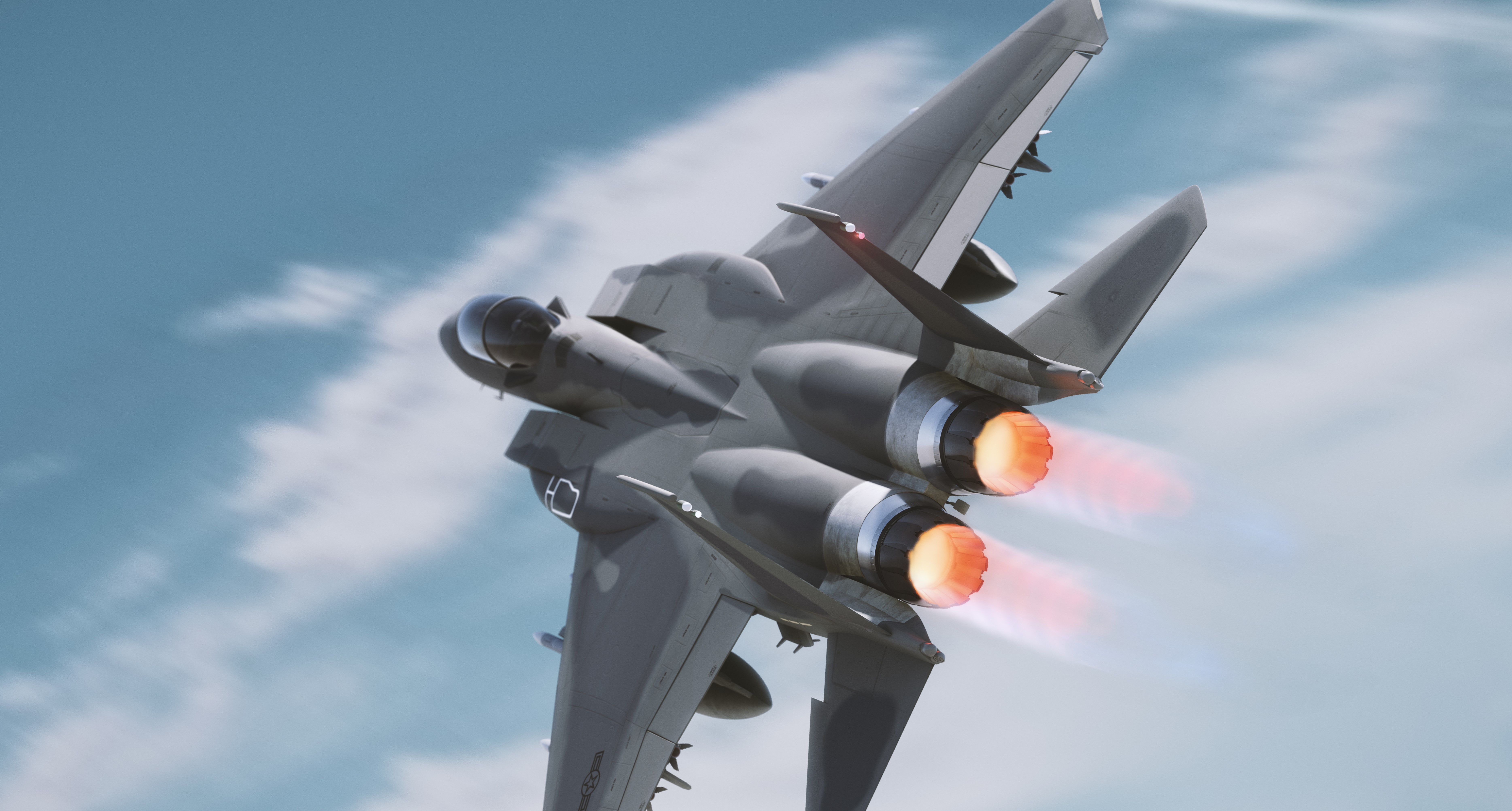 Two F110 engines power the F-15EX Eagle II